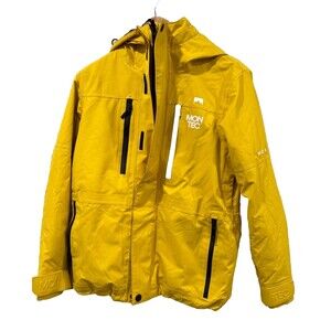 MonTec‎ Women's Yellow Fawk Activewear Ski Insulated Hoodie Jacket Size XS